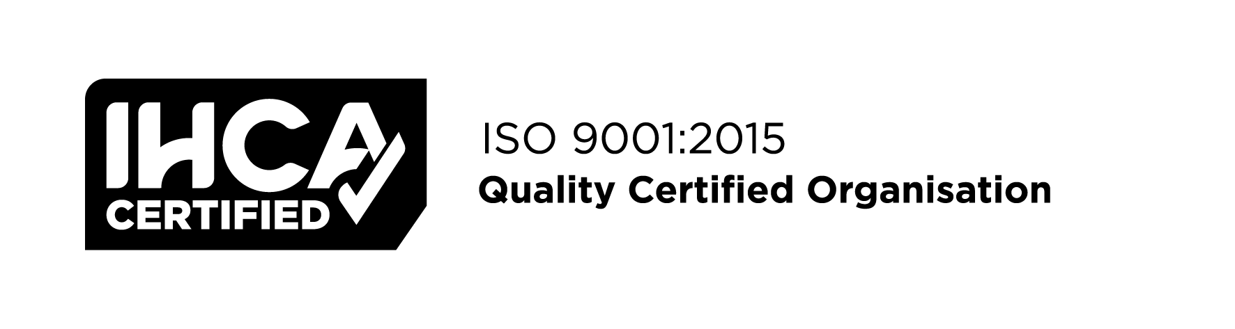 IHCA Certified - ISO 9001:2015 Quality Certified Organisation